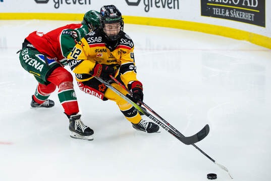 Frölundas Ella Hellman och Luleås Viivi Vainikka