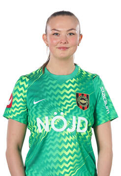 Brommapojkarnas målvakt Clara Ekstrand
