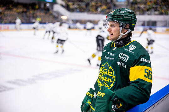 Björklövens Fredrik Forsberg innan kvartsfinal ett i