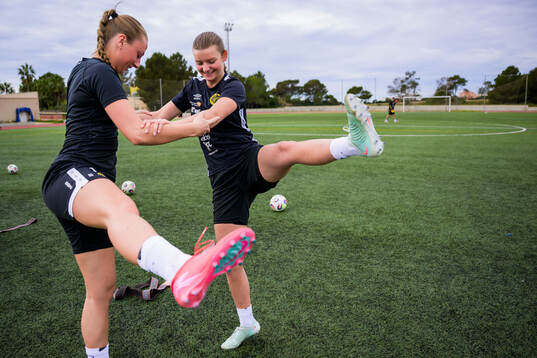 Ida Backlund och Stina Jensen