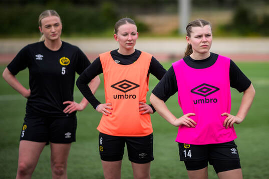 Frida Elofsson, Hanna Gunnarsson och Elin Flakberg