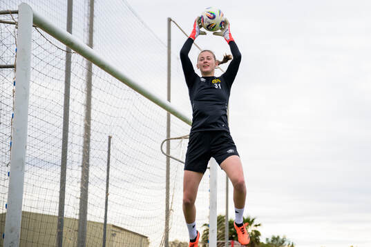 Målvakt Marlen Katharina Kelm