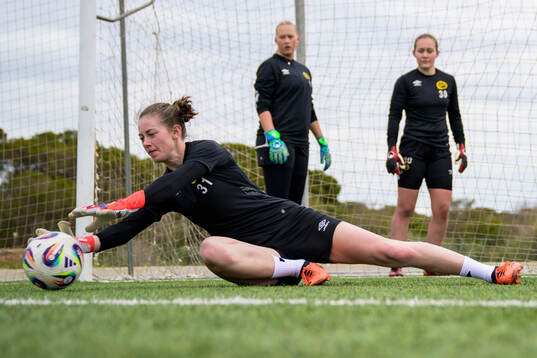 Målvakt Marlen Katharina Kelm