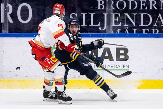 Kalmars Carl-Johan Lerby och Södertäljes Jacob Dahlström