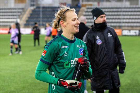 Linköpings målvakt Cajsa Andersson