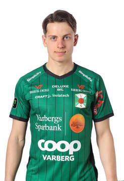 Varbergs Arvid Wiklund poserar för ett porträtt den 17 mars 2025 i Varberg.