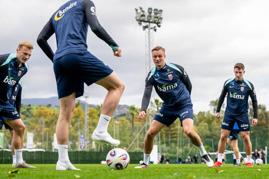 Stian Gregersen of the Norwegian national football team