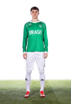 Brages Jonah Almquist poserar för ett porträtt den 19 mars 2025 i Borlänge.