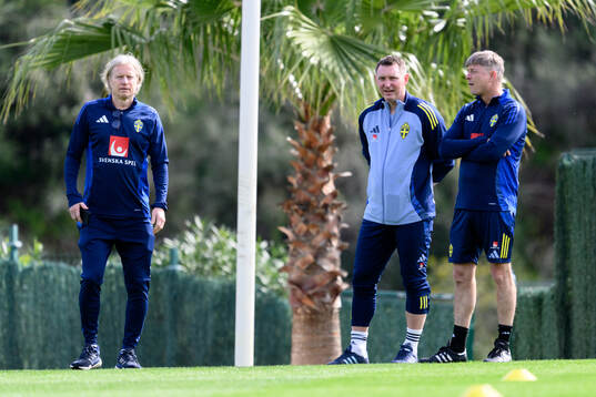 Team manager Stefan Pettersson, head of football at the