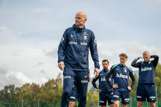 Ståle Solbakken, head coach of the Norwegian national football team,