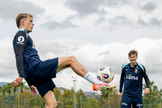 David Møller Wolfe of the Norwegian national football team