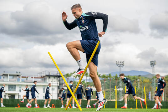 Stian Gregersen of the Norwegian national football team