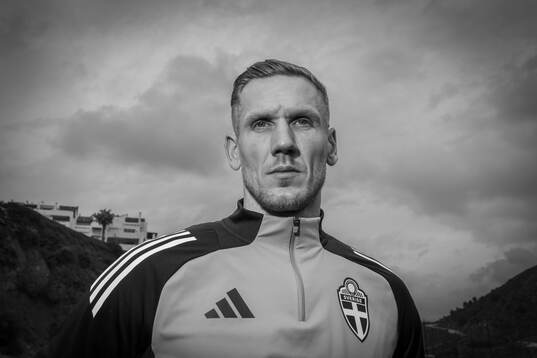 Goalkeeper Robin Olsen of the Swedish men's national