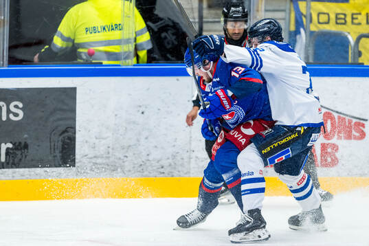 Oskarshamns Rasmus Bengtsson och Karlskogas Leevi Viitala