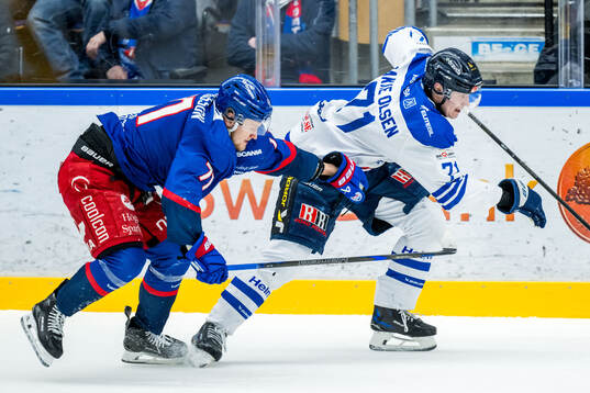Oskarshamns Filip Sveningsson och Karlskogas Eskild Bakke