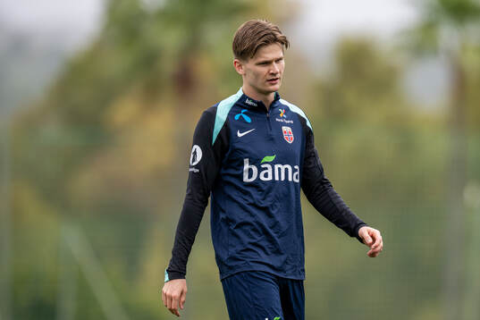 David Møller Wolfe of the Norwegian national football team