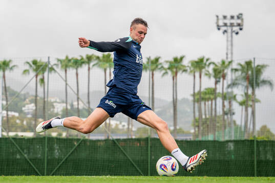Stian Gregersen of the Norwegian national football team