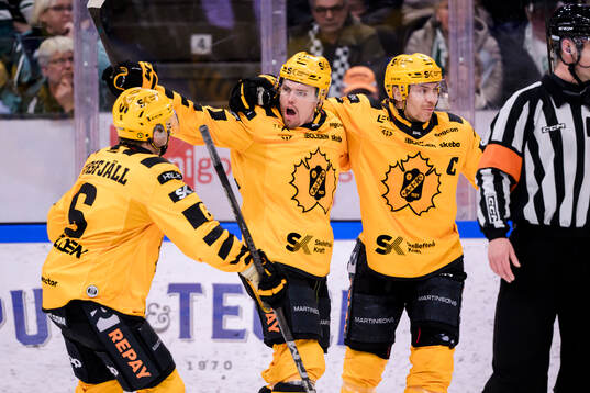 Skellefteås Måns Forsfjäll, Andreas Johnson och Pär