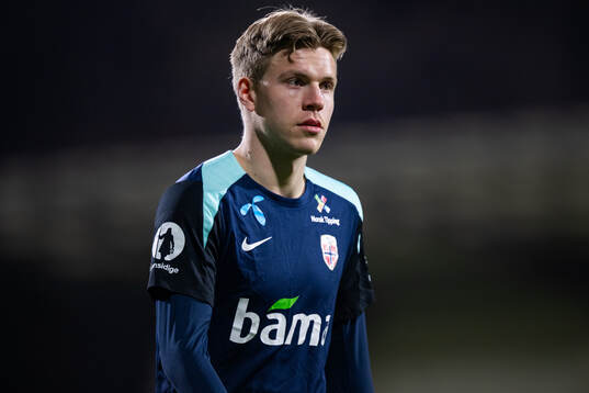 Jens Petter Hauge of the Norwegian national football team