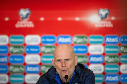 Ståle Solbakken, head coach of the Norwegian national