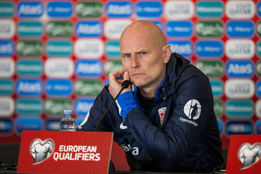 Ståle Solbakken, head coach of the Norwegian national