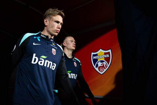 Torbjørn Lysaker Heggem and Erling Braut Haaland of the