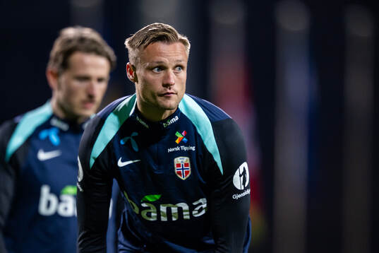 Stian Gregersen of the Norwegian national football team