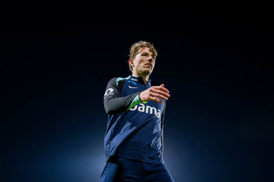 Sander Berge of the Norwegian national football team