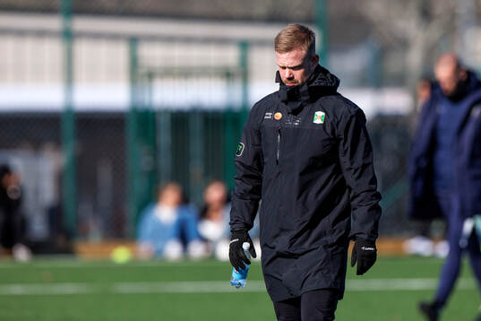 Varbergs assisterande tränare Victor Salwén