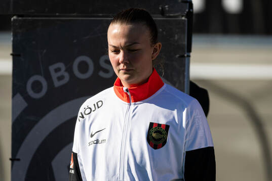 Brommapojkarnas målvakt Clara Ekstrand
