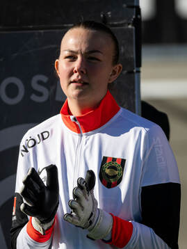Brommapojkarnas målvakt Clara Ekstrand
