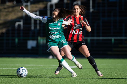 Alingsås Ina Österlind och Brommapojkarnas Julia Olsson