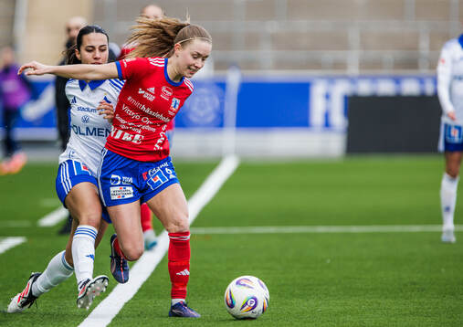 IFK Norrköpings Vesna Milivojevic och Vittsjös Amanda
