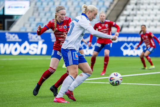 Vittsjös Sanni Ojanen och IFK Norrköpings Wilma Leidhammar