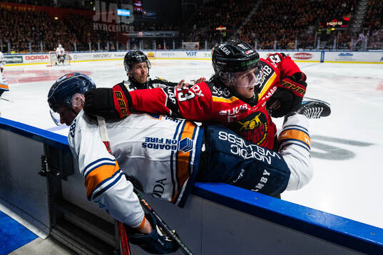 Växjös Martin Lundberg och Luleås Jesper Sellgren
