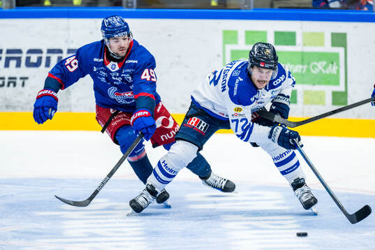 Oskarshamns Michael Joyaux och Karlskogas Viktor Lennartsson