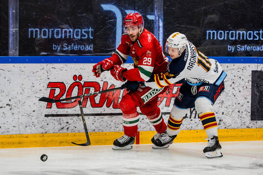 Moras Johan Persson och Djurgårdens Jakob Ragnarsson
