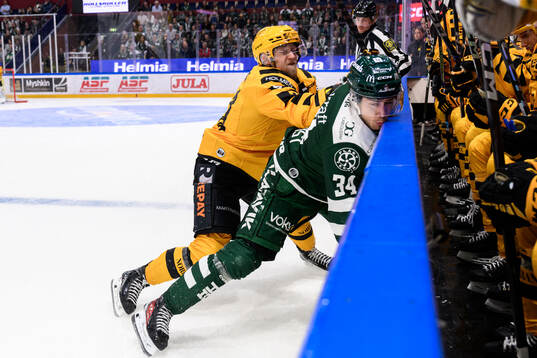 Skellefteås Jonathan Davidsson och Färjestads Michael