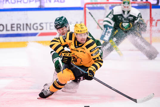 Färjestads Marcus Westfält och Skellefteås Andreas