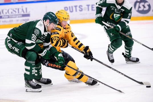 Färjestads Marcus Westfält och Skellefteås Anton