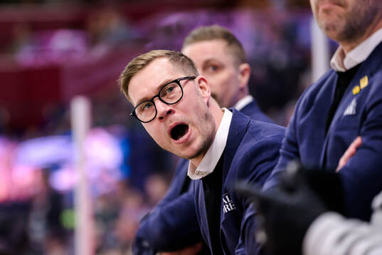 Skellefteås assisterande tränare Andreas Falk