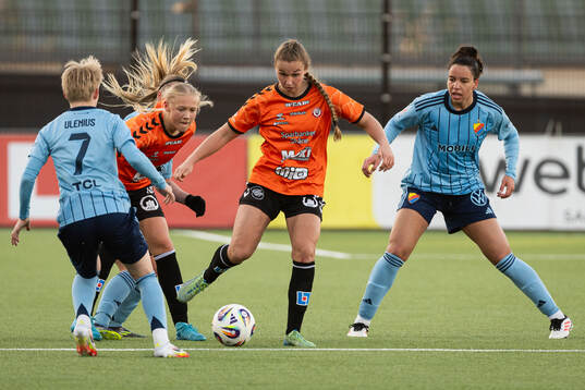 Kristianstads Alexandra Johannsdottir och Djurgårdens