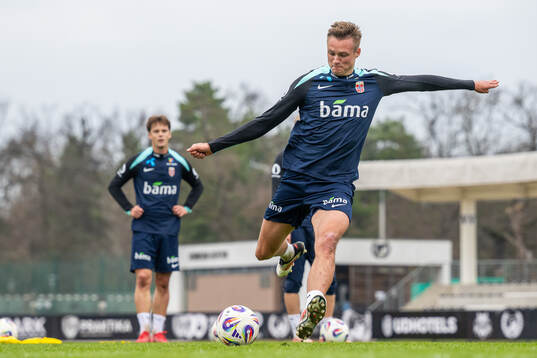 Stian Gregersen of the Norwegian national football team