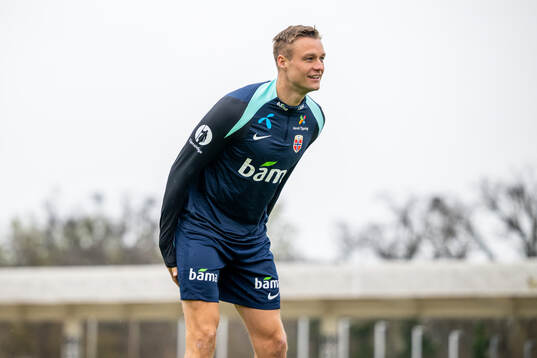 Stian Gregersen of the Norwegian national football team