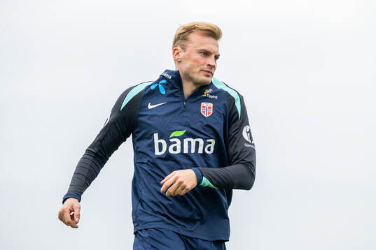 Sondre Langås of the Norwegian national football team
