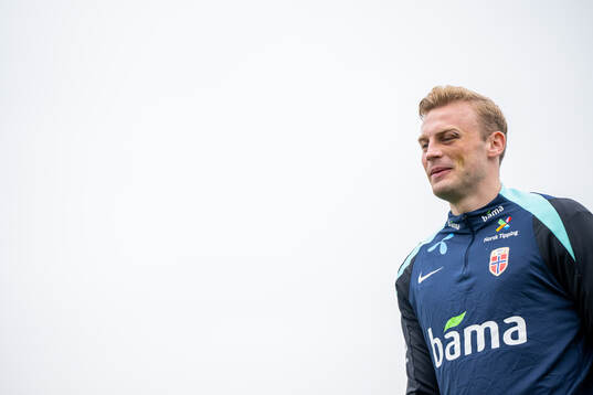 Sondre Langås of the Norwegian national football team