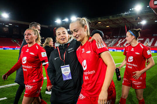 Rikke Nygard and Lauren Alison Davidson of Brann