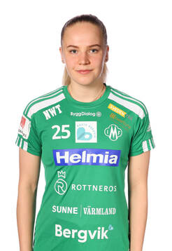 Mallbackens Wilma Fernqvist poserar för ett porträtt den 24 mars 2025 i Sunne.