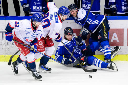 Oskarshamns Erik Reed Bradford och Liam Hawel