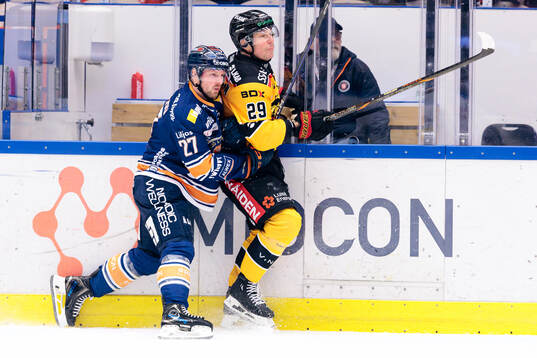 Växjös Martin Lundberg och Luleås Erik Gustafsson